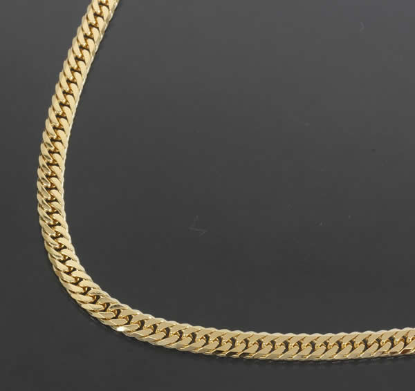 喜平ネックレス 6面ダブル ゴールド K18YG 20g 60cm 造幣局印