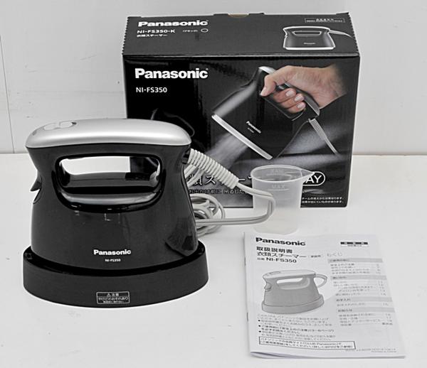 1円◆パナソニック 衣類スチーマー NI-FS350 保証残有◆【zd840