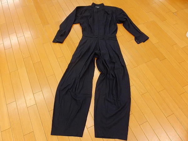 UD67 イッセイミヤケ ISSEY MIYAKE MEN濃紺ジャンプスーツ M