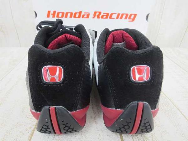 タグ付きHONDA ホンダ ドライビングシューズ レーシング25.5 白(25.5cm