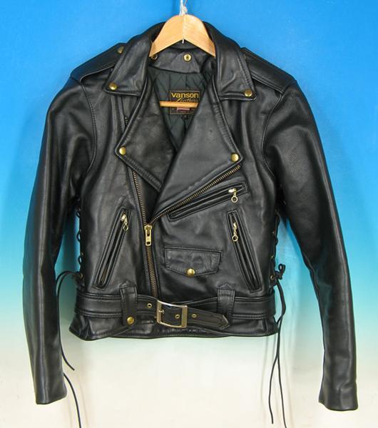 12116 バンソン E ハイウェイマン ダブルライダースジャケット 8