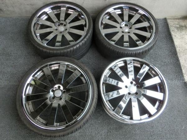 【売切り!!】AGIO アブソリュート 22インチホイール 5穴 PCD112