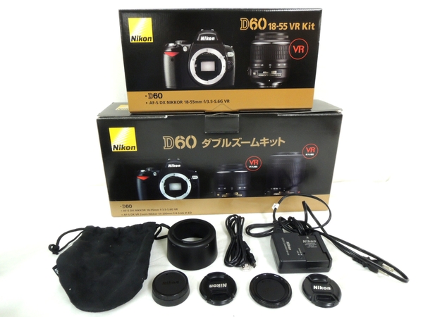 カメラ Nikon D60 ダブルズームキット