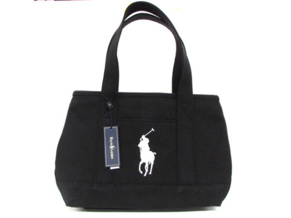 ポロラルフ・ローレン トートバッグ 959011BLACK [新品]