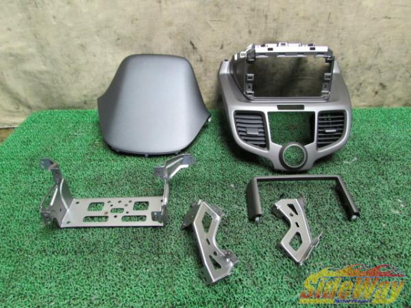 M_オデッセイ(RB1)純正オーディオ 2DINパネル+ステー【E29H】