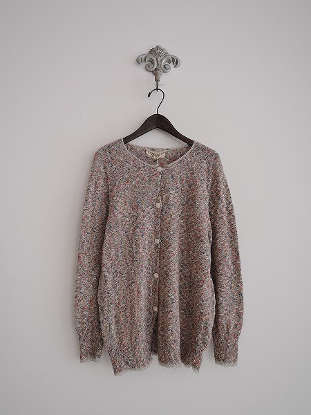 美品/FOR フォーフラワーオブロマンス *ニットカーディガン*0315