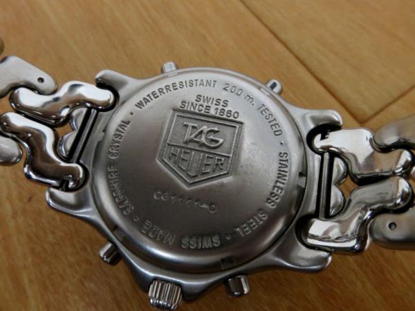 美品★タグホイヤー セナモデル セル クロノグラフ 200 腕時計