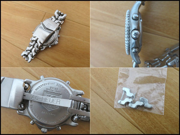 美品★タグホイヤー セナモデル セル クロノグラフ 200 腕時計