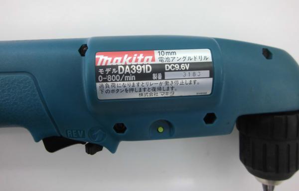 ☆ マキタ アングルドリル DA391D（中古品）☆