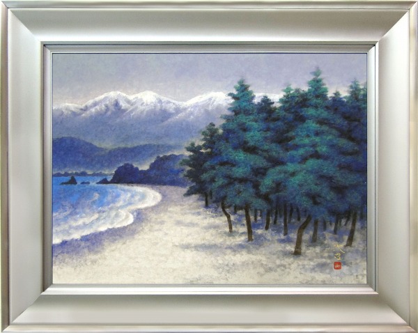 「富岳」　曲子光男　富士山　絵画　日本画 曲子光男 富岳」 富士山 絵画 日本画 公式通販 Yahoo!オークション