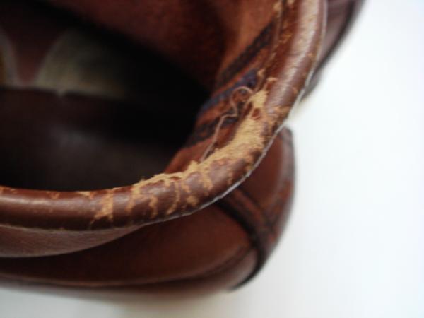 076□REDWING ブラウン 8 1/2 E 箱無 ※中古