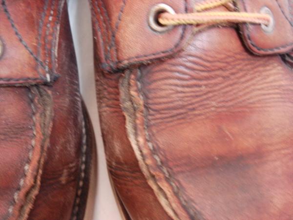 076□REDWING ブラウン 8 1/2 E 箱無 ※中古