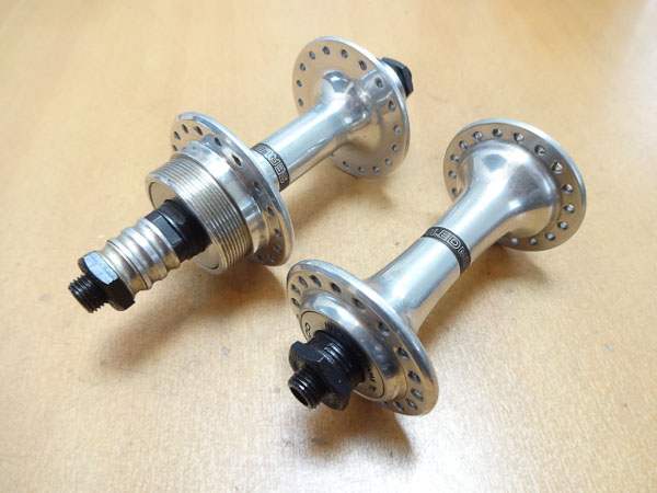 ★シマノ　600　HB-6207　ハブ前後セット　36H　ビンテージ★