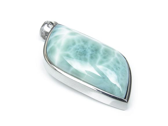 天然石▼ラリマーペンダント#10(50-12 LM-PT10