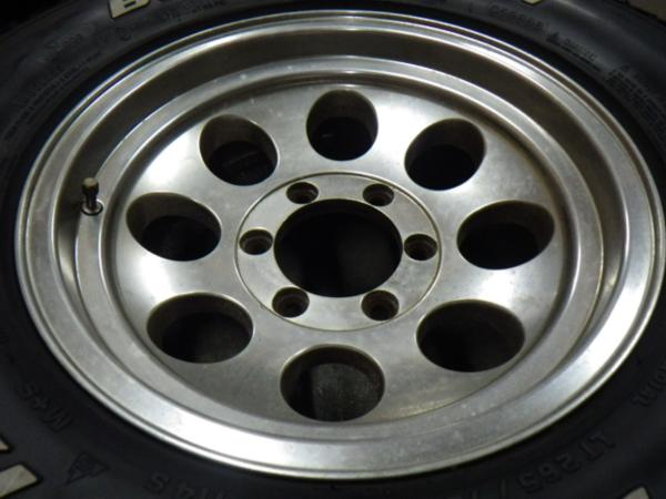 H377送料無料□265/70R16×8J□夏4本ミッキートンプソンランクル