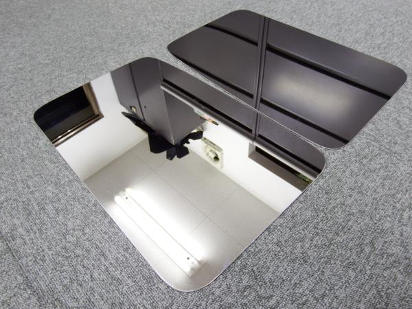 訳ありフォワード320.342ギガベッド窓パネル左右鏡面ステンレス