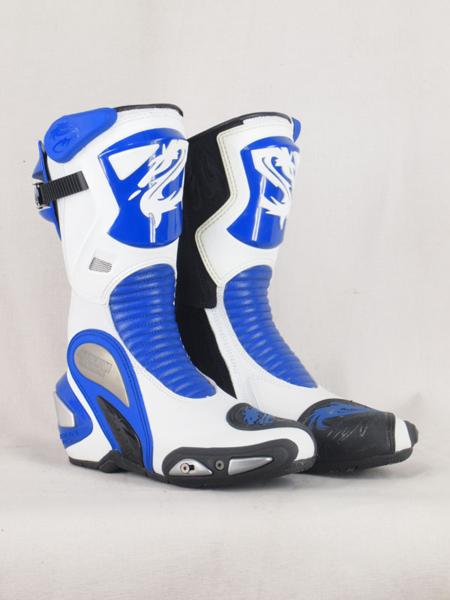 ARLENNESS レーシングブーツ 1152 BLUE 38 ○1～ 日焼け