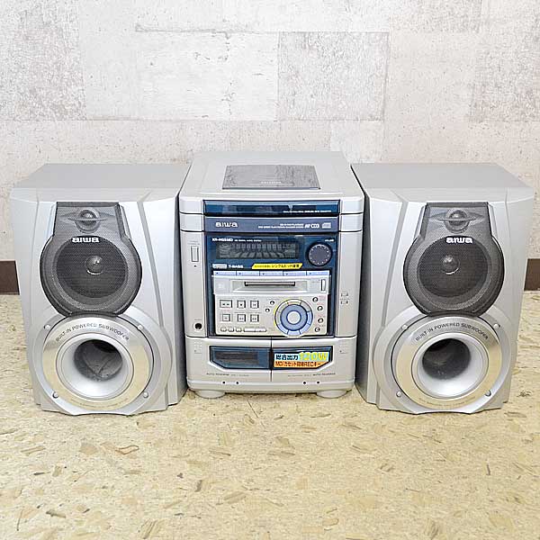 アイワ/AIWA/CD/MD/システムコンポ/XR-HG5MD/動作確認済み/(MDコンポ