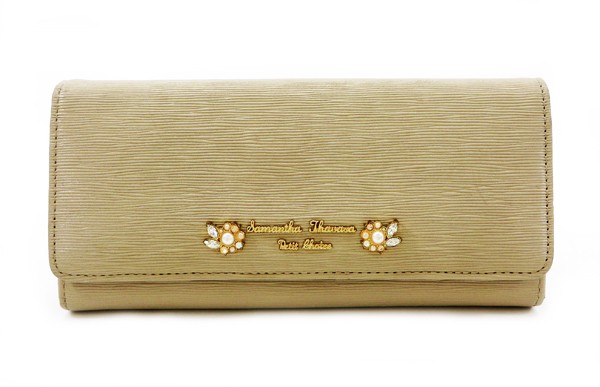 ◇【サマンサタバサ プチチョイス】長財布 ベージュ