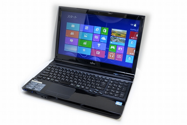 １円■富士通AH45/K i3/4G/750G/Win８/BD中古美品Office