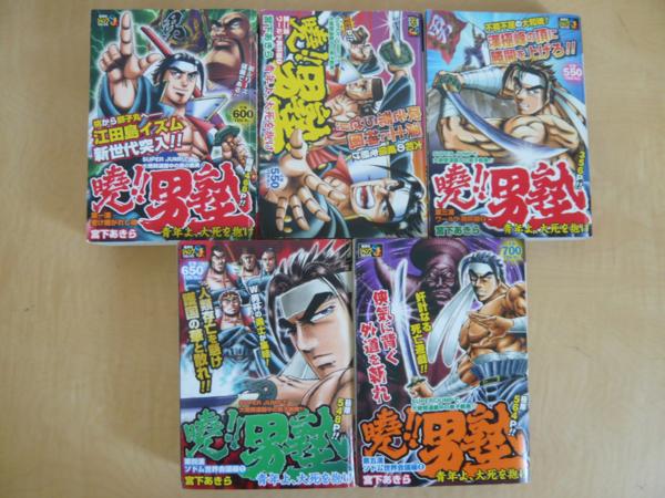 魁!!男塾 暁!!男塾 宮下あきら コンビニ本 18冊セット(少年)｜売買され