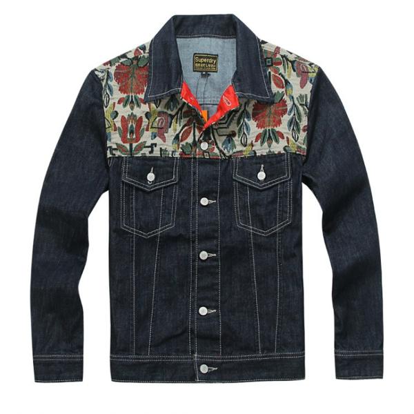 美品 SUPERABLY メンズ デニムジャケット★バーカー