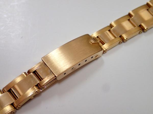 ◎ロレックス 金無垢 リベットブレス K18時計 69178 67188(ベルト