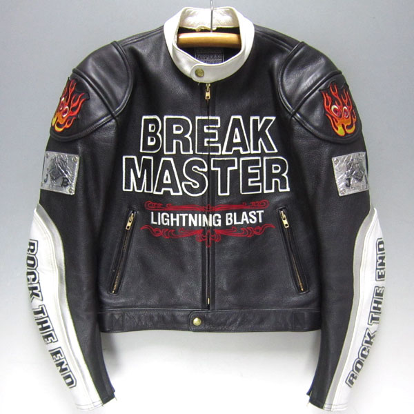 KADOYAジャッキーレザーJACバーチャファイター4ライダースJKT M(M