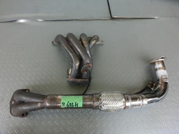 タナベ LIMIT AX AW11 MR-2 4AGZ S/C エキマニ フロントパイプ