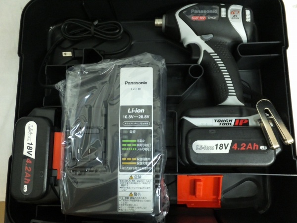 新品 パナソニック 充電インパクトドライバー EZ75A1LS2G-H