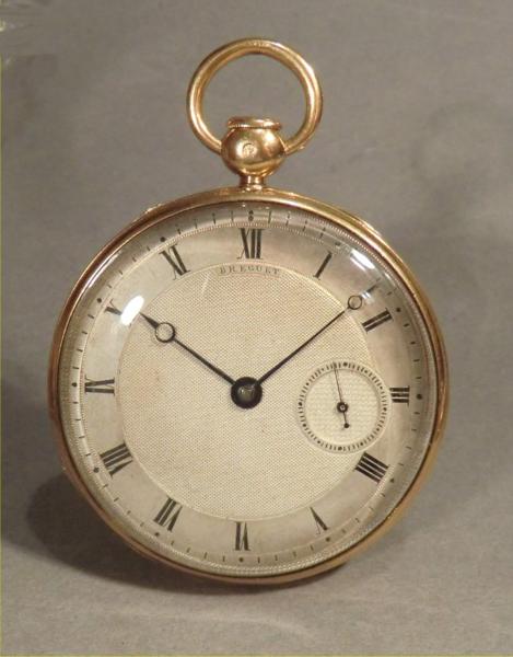 18K片蓋側 BREGUET 押打１５分打リピーター 提げ時計