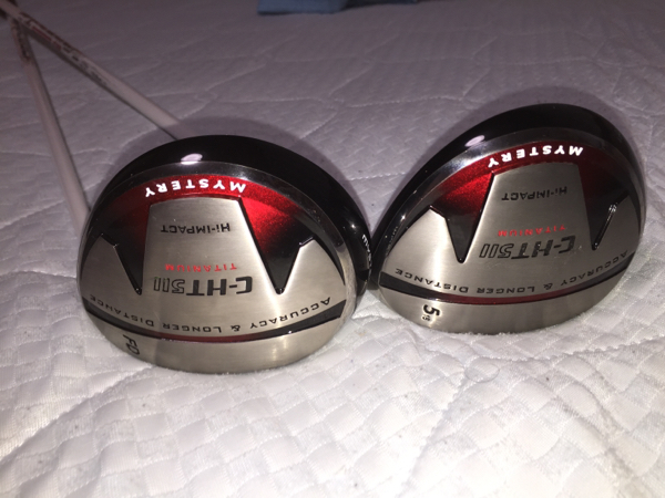 MYSTERY チタン C-HT 511 FDと5W SPEEDER FW 70X 2本セット