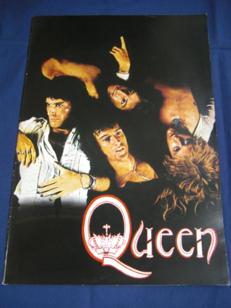 QUEEN クイーン 1975年初来日公演ツアーパンフ/パンフレット/'75 音楽