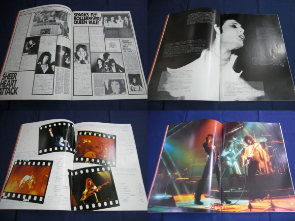 QUEEN クイーン 1975年初来日公演ツアーパンフ/パンフレット/'75 音楽
