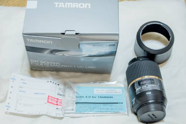 SP 90mm Di Tamron 1:1 AF Macro Lens | f⁄2.8 VC F⁄