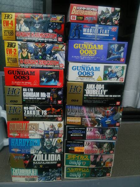 大人買い　ガンダム未開封19体