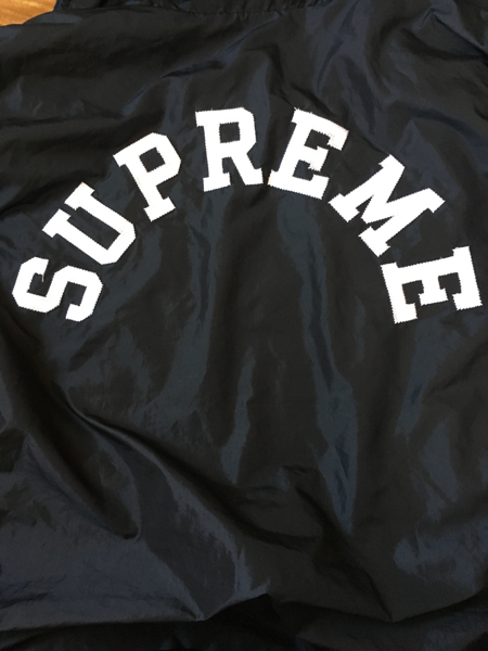 10SS Supreme×CHAMPION Custom Coach Jacket XL Black 黒 美品