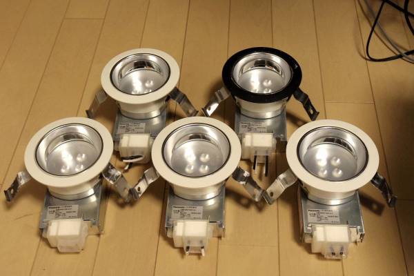 パナソニック LEDダウンライトNNN71001LE1 5個セット 中古