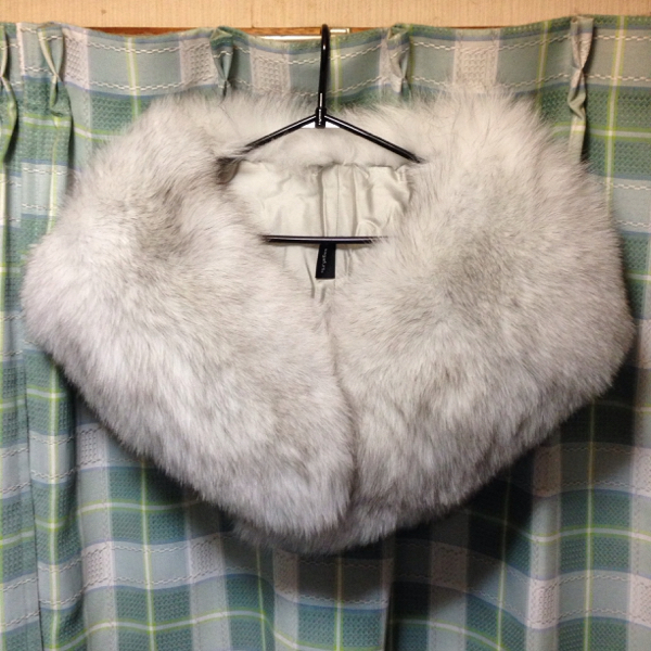 新品＊ブルーフォックスショール＊FOX＊saga furs＊振袖 コート