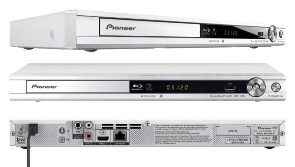 Pioneer ブルーレイディスクプレーヤー ホワイト BDP-3120-W 2013年製