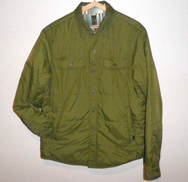 ■prana■プラナ■ナイロンジャケット■カーキ■Ｍ■