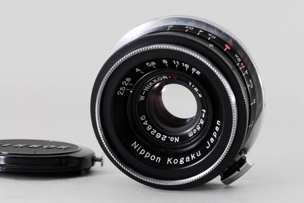 ★新品級★Nikon W-NIKKOR.C 3.5cm F2.5 Sマウント ニコン 完動