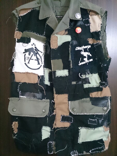 クラストジャケット パンツ UNDERCOVER SCAB 666 black means