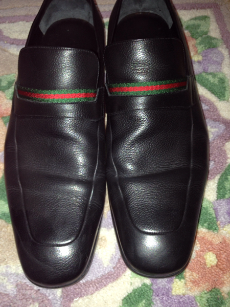 美品！GUCCIメンズシューズ 42ハーフ