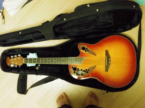 Applause by Ovation AE147 HB 中古美品セミハードケース付 