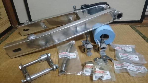 加工済み １KT スイングアーム R1-Z RZにも？ 3XC