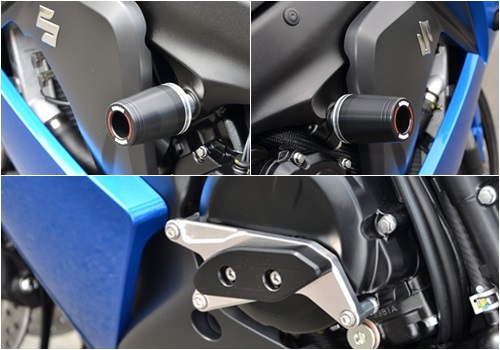 AGRAS（アグラス）　GSX-S1000/F レーシングスライダー3点set