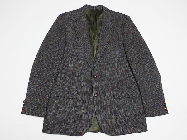 オールドGOKEYSゴーキーHarris Tweedハリスツイード2Bジャケット