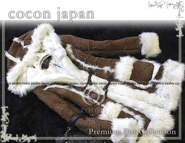 アウトレット*こげ茶*9号*ダッフル*トスカーナムートンコート