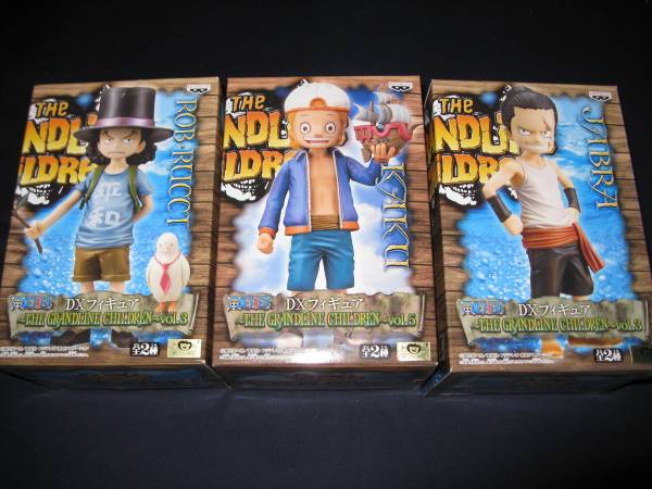 The Grandline Children ルッチ ジャブラ カク One Piece 売買されたオークション情報 Yahooの商品情報をアーカイブ公開 オークファン Aucfan Com